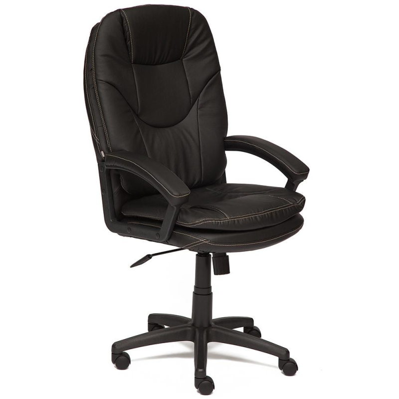 TETCHAIR COMFORT LT - Кож/зам, черный, PU-C36-6