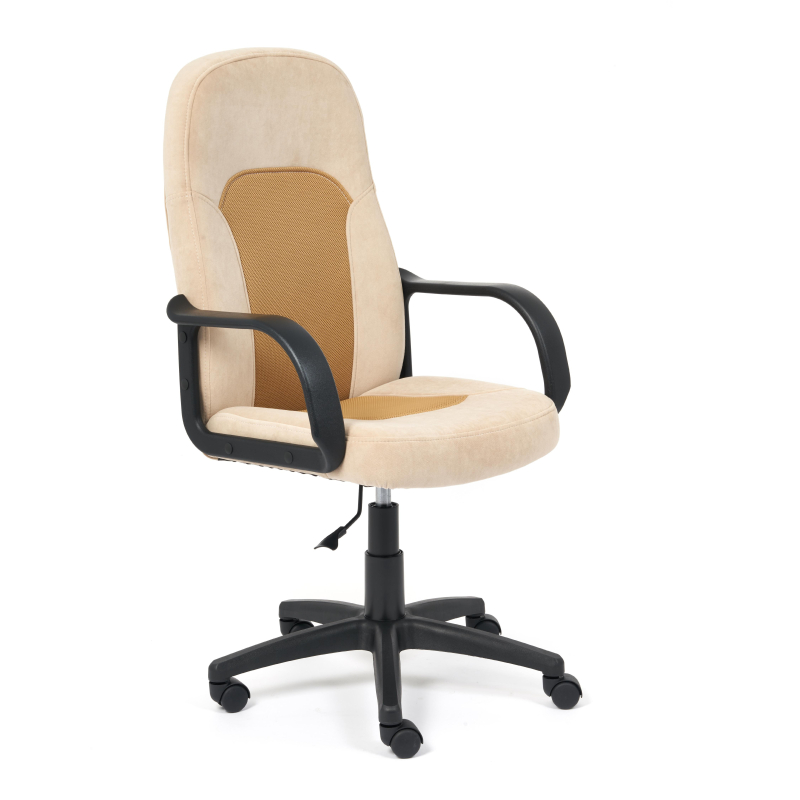 TETCHAIR PARMA - Флок/ткань, бежевый/бронза, 7/TW-21