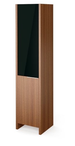 Шкаф узкий со стеклом левый