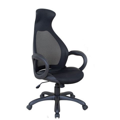 BRABIX PREMIUM Genesis EX-517 - Ткань/экокожа/сетка черная, пластик черный