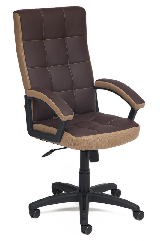 TETCHAIR TRENDY - Кож/зам/ткань, коричневый/бронза, 36-36/21