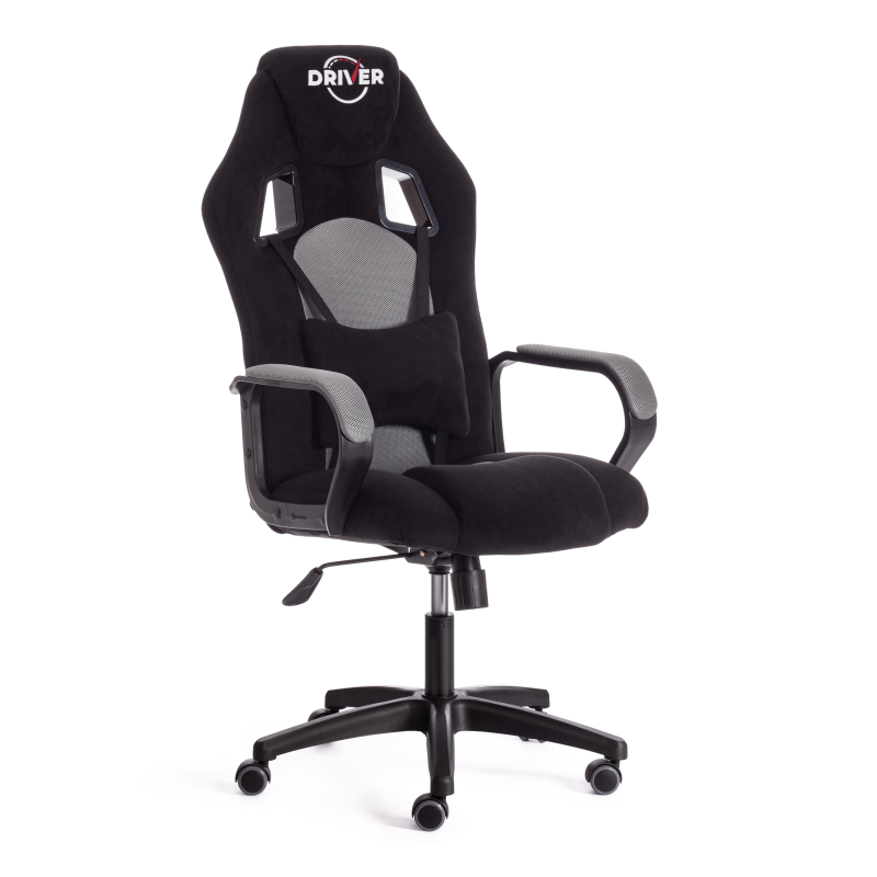TETCHAIR DRIVER - Флок/ткань, черный/серый, 35/TW-12