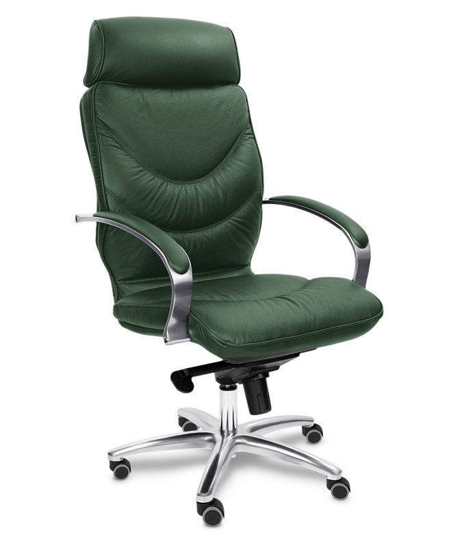 LEEDS CHROME A - LEEDS СHROME  A /кожа Madras Verde+к/з