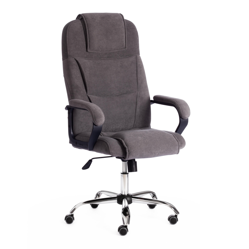 TETCHAIR BERGAMO (хром) - Флок , серый, 29